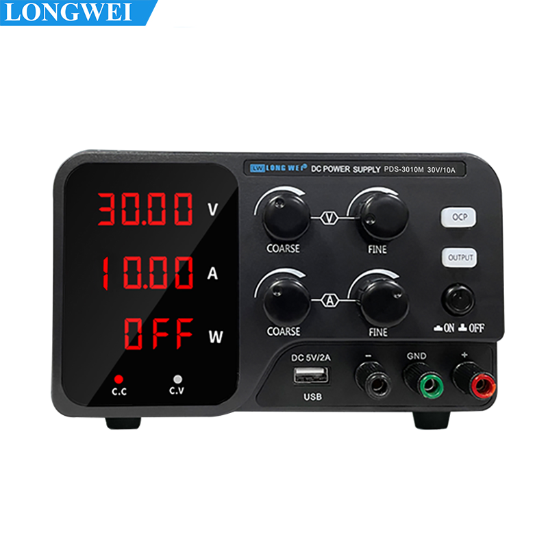 Dc Power Supply Variable - LONGWEI PDS-306M Variabele 30V 6A 180W