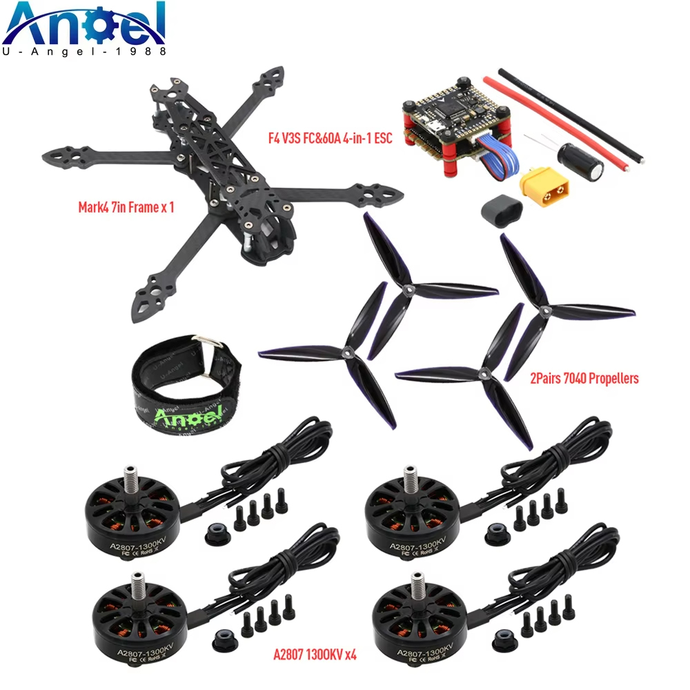 Diy Drone Electronics Kit - Mark4 Mark 4 7 inch 295mm