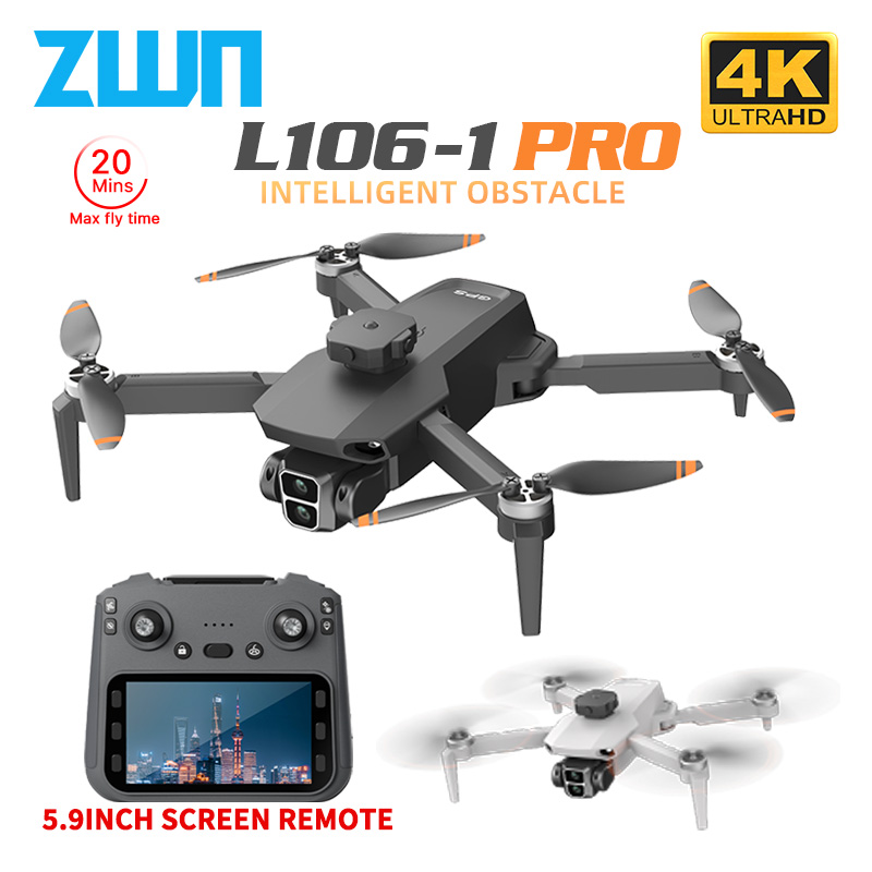 Diy Drone Electronics - L106-1PRO GPS Professionele Drone Met 4K