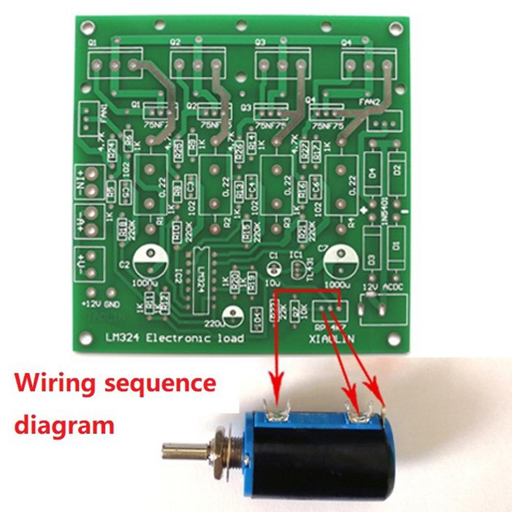 Diy Electronic Load - ABIY-DIY Kits 150W 10A Batterijcapaciteitstester Verstelbare