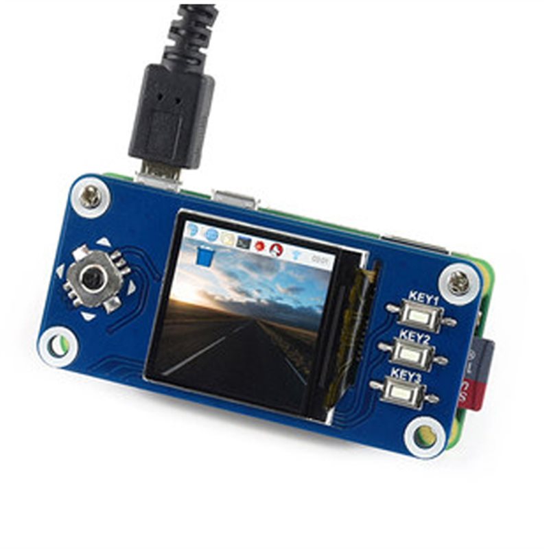 HAT voor Raspberry Pi 1.3 inch - Raspberry Pi Zero recensie en prijs