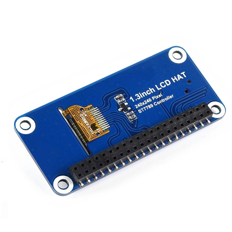 HAT voor Raspberry Pi 1.3 inch - Raspberry Pi Zero recensie en prijs