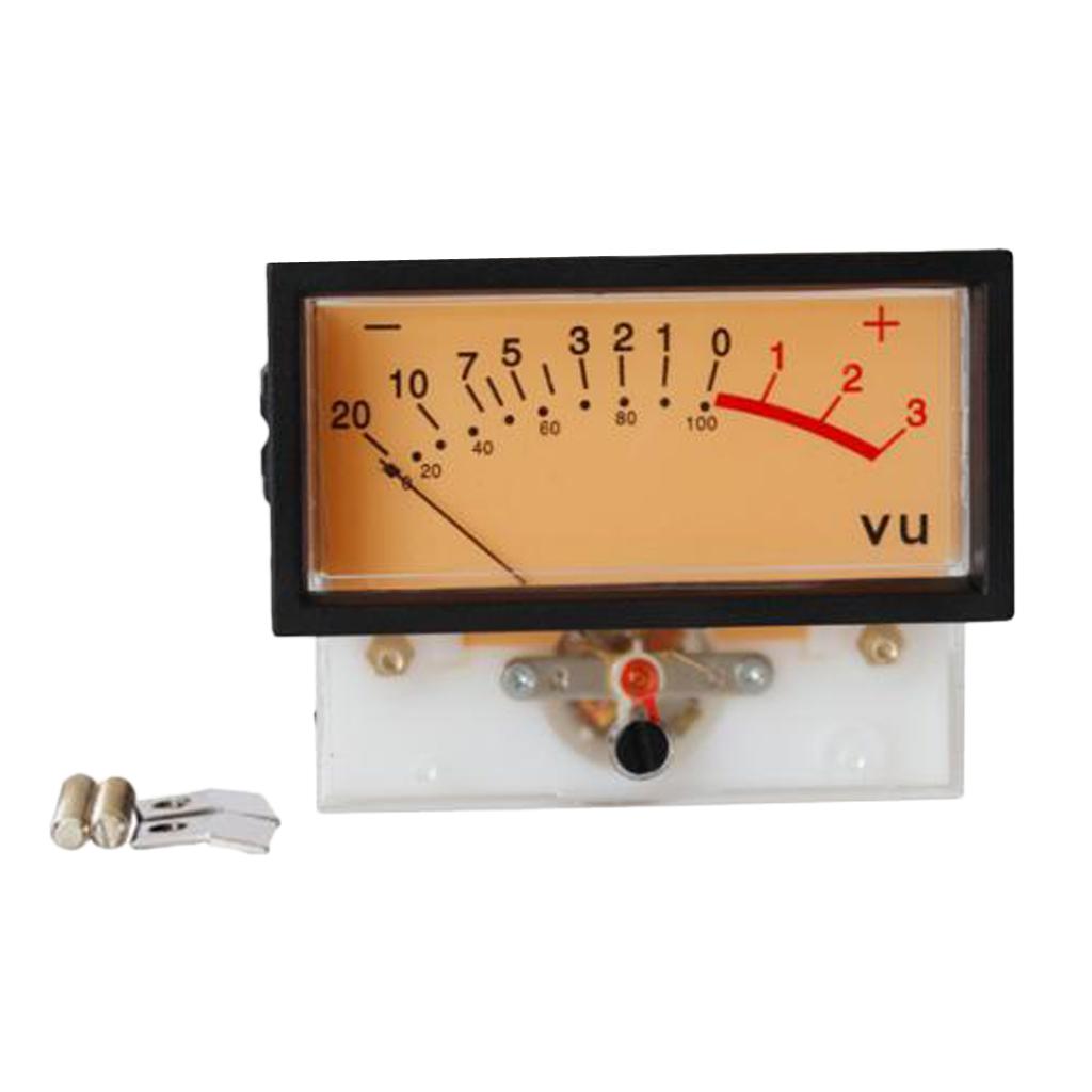 Dubbele VU-meterkit met amberk - Diy Audio Electronics Projects recensie en prijs