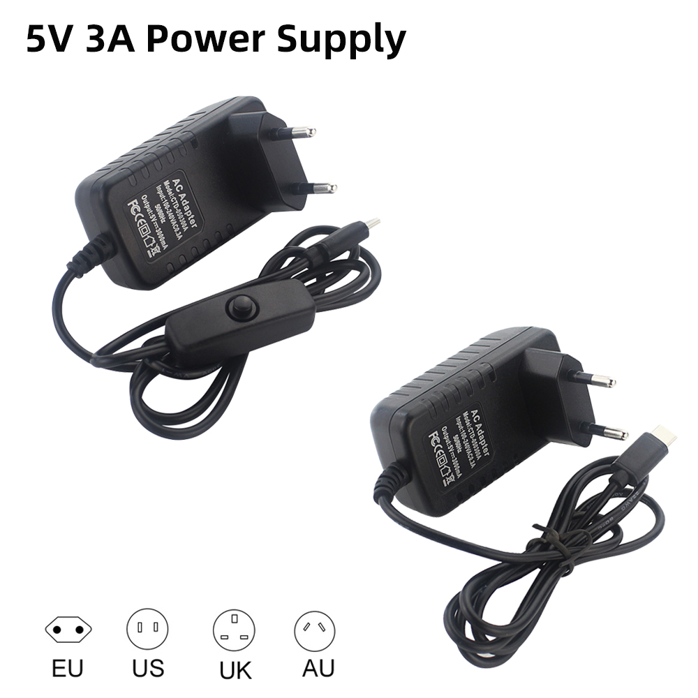 5 V 3A Raspberry Pi 4 Voeding  - Raspberry Pi Zero recensie en prijs