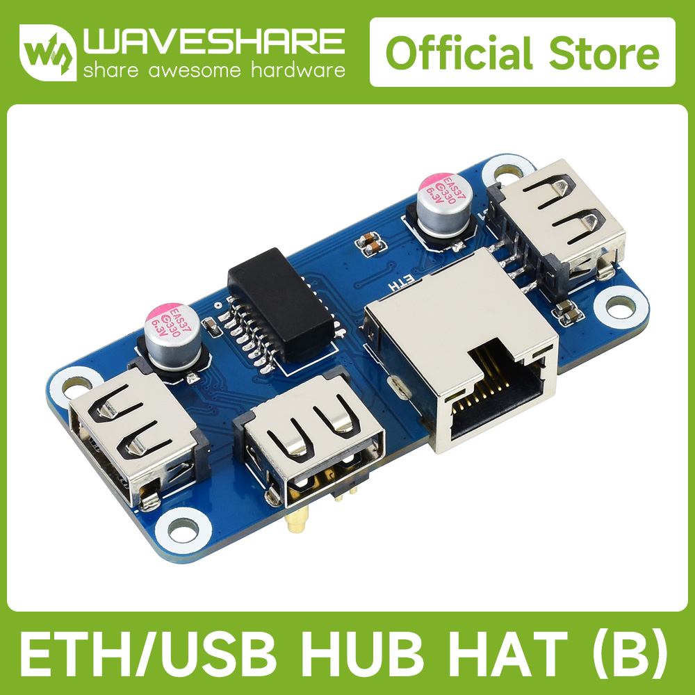 Waveshare USB HUB HAT (B) 4x p - Raspberry Pi Zero recensie en prijs