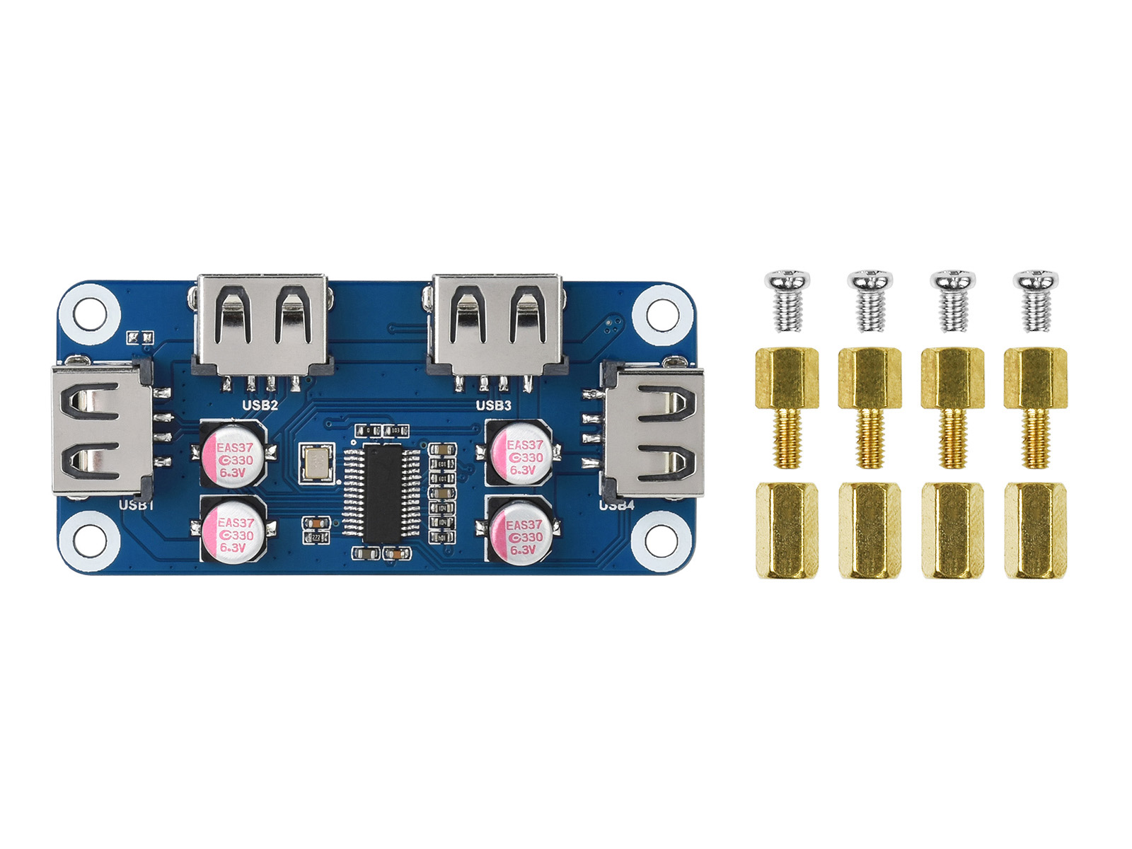 Waveshare USB HUB HAT (B) 4x p - Raspberry Pi Zero recensie en prijs