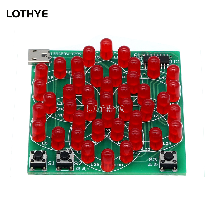 43 Led Multi-Stijl Patroon Ele - Diy Electronics Workshop recensie en prijs
