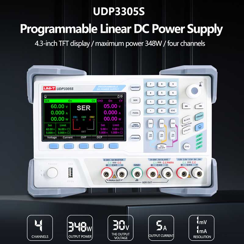UNI-T Programmeerbare DC-voedi - Dc Power Supply Variable recensie en prijs