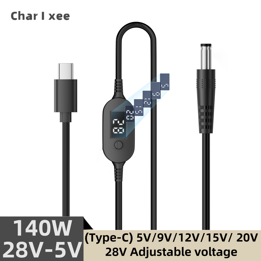 140W PD USB-C naar DC voedings - Dc Power Supply Variable recensie en prijs