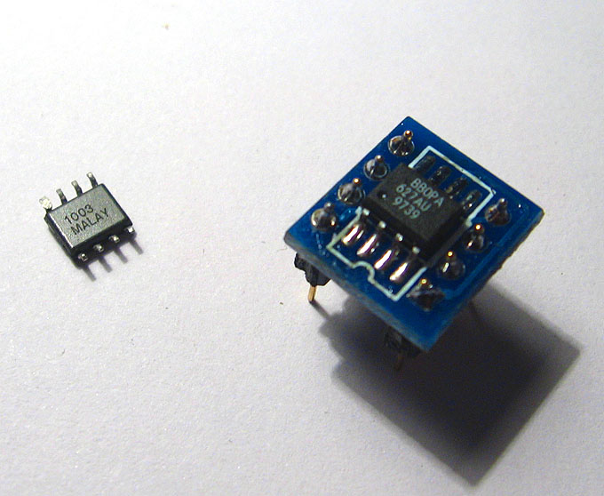 OPA627X2 Single naar Dual Op A - Diy Audio Electronics Projects recensie en prijs