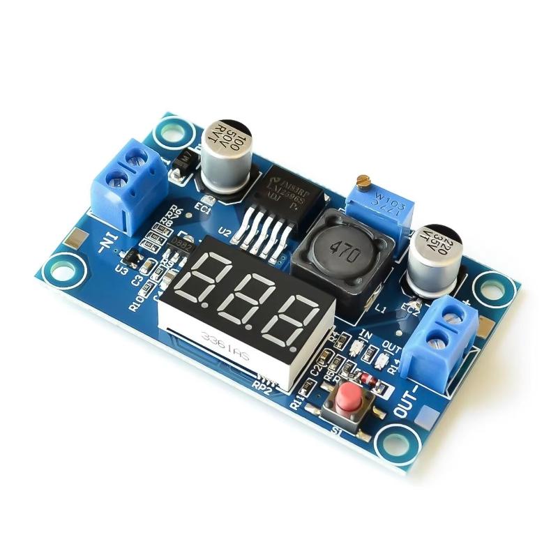 LM2596 voedingsmodule met disp - Diy With Electronics recensie en prijs