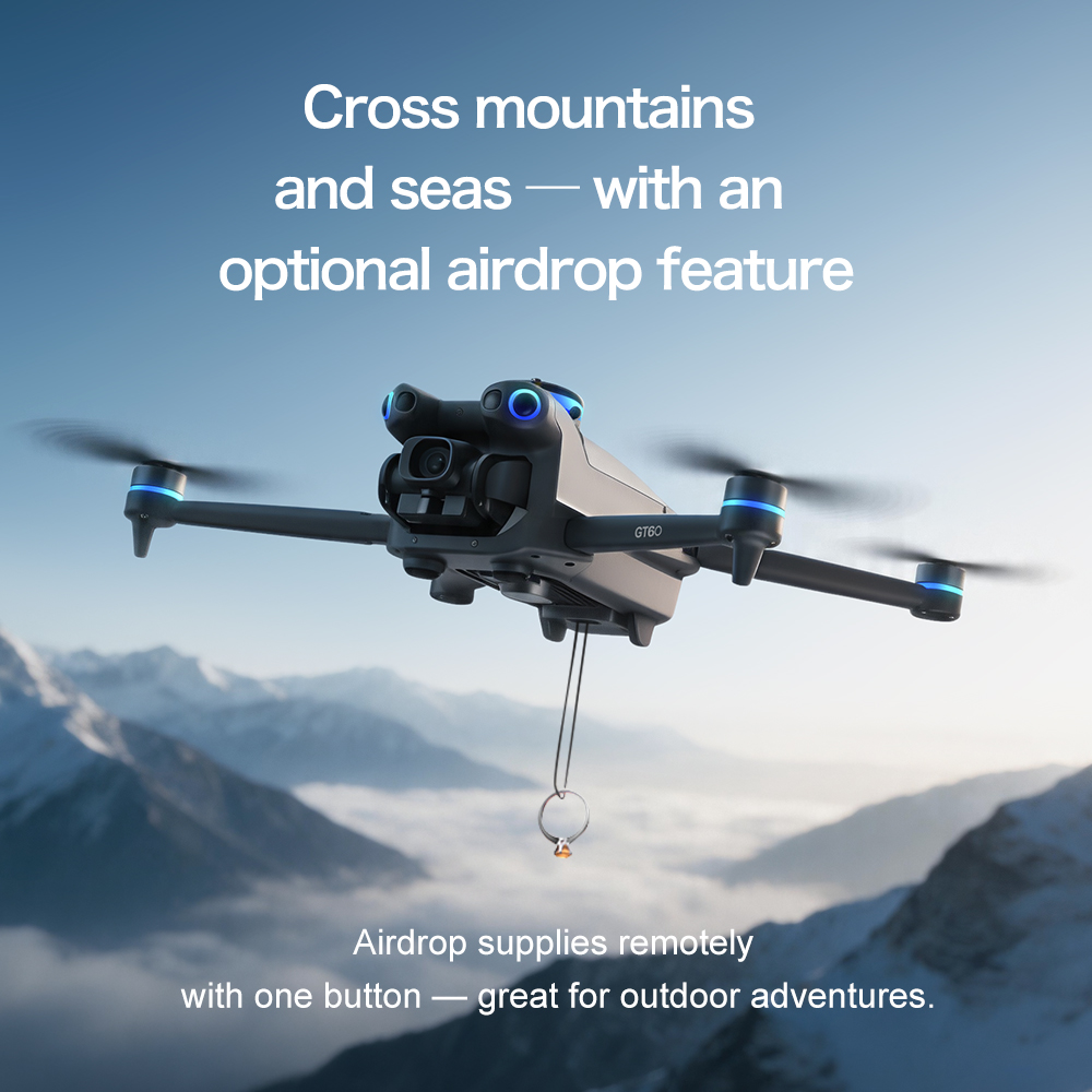 NIEUWE GT60 Mini Drone Dubbele - Diy Drone Electronics recensie en prijs