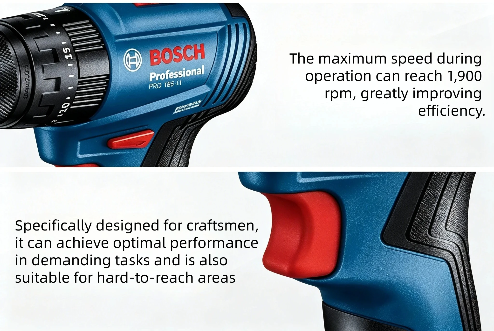 BOSCH GSB 185-LI: draadloze sl - Bosch Drill Gsb 18V recensie en prijs