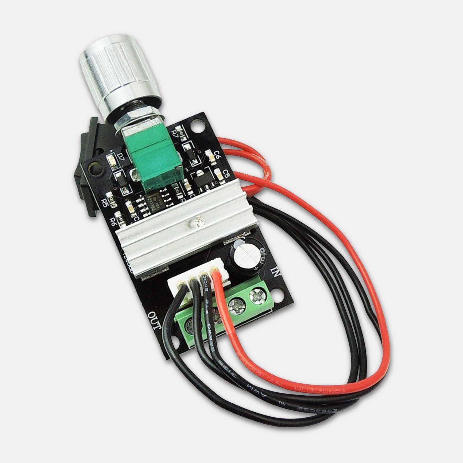Efficiënte DC-motor snelheidsr - Diy Electronics Guide recensie en prijs