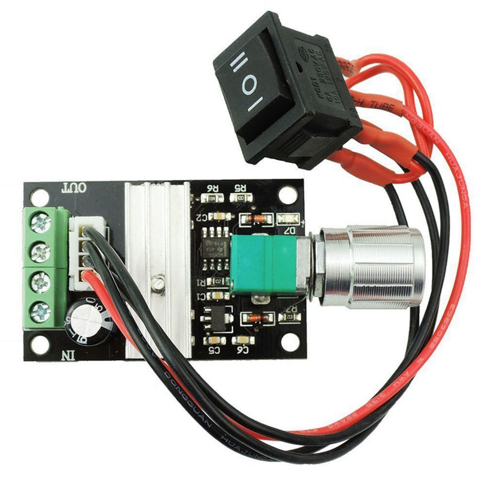 Efficiënte DC-motor snelheidsr - Diy Electronics Guide recensie en prijs