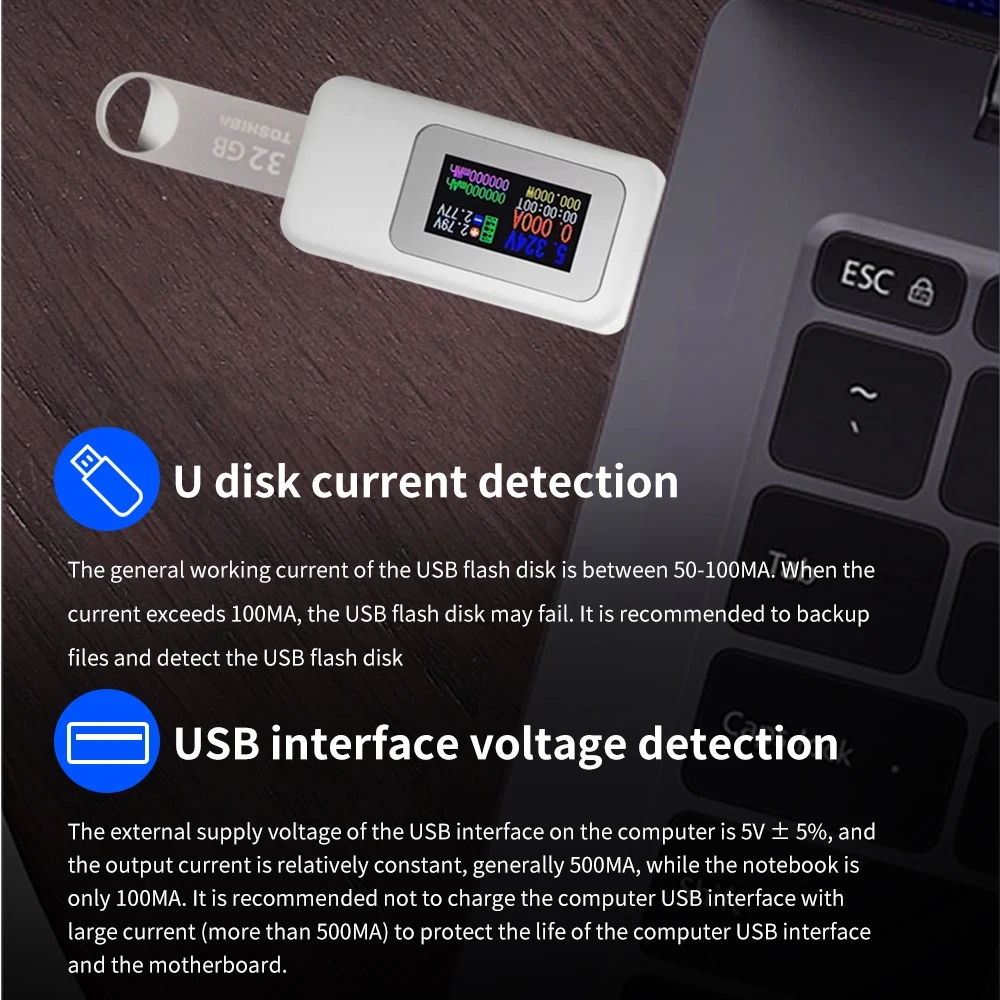 10-in-1 USB-tester DC digitale - Diy Electronic Load recensie en prijs