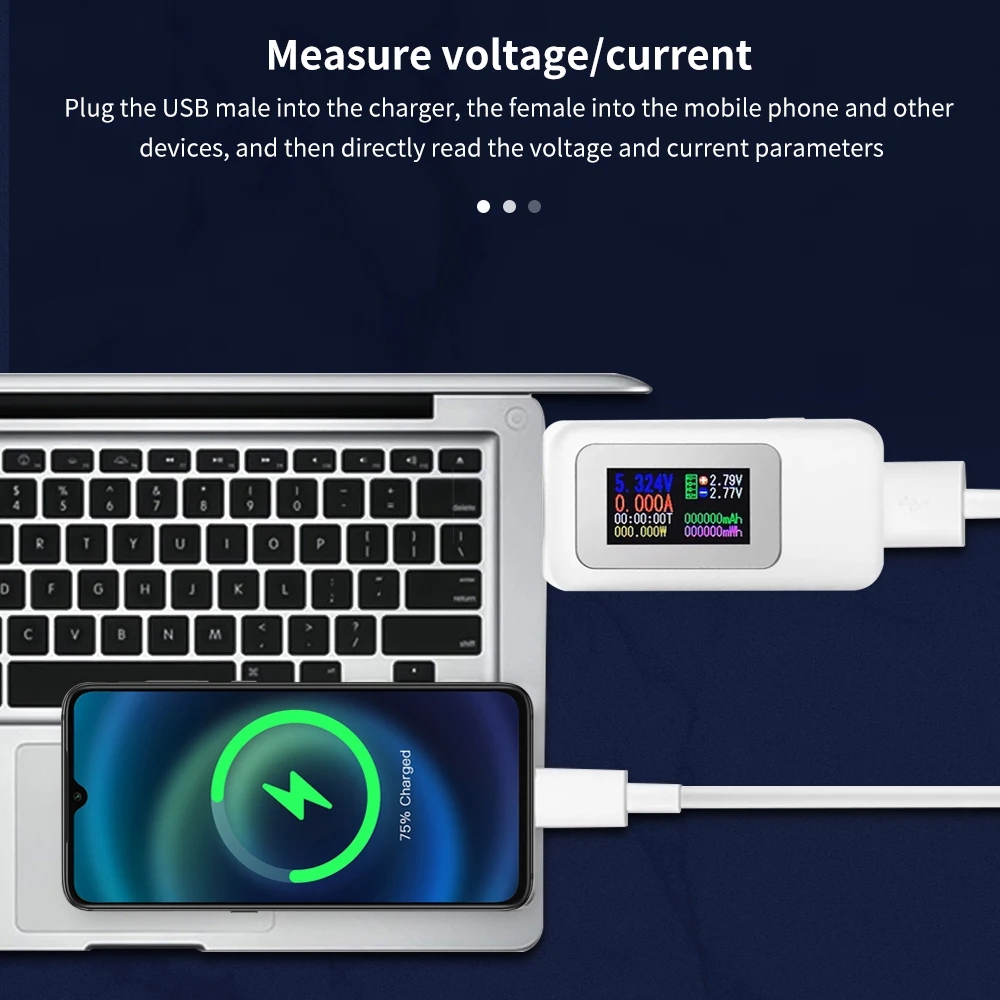 10-in-1 USB-tester DC digitale - Diy Electronic Load recensie en prijs