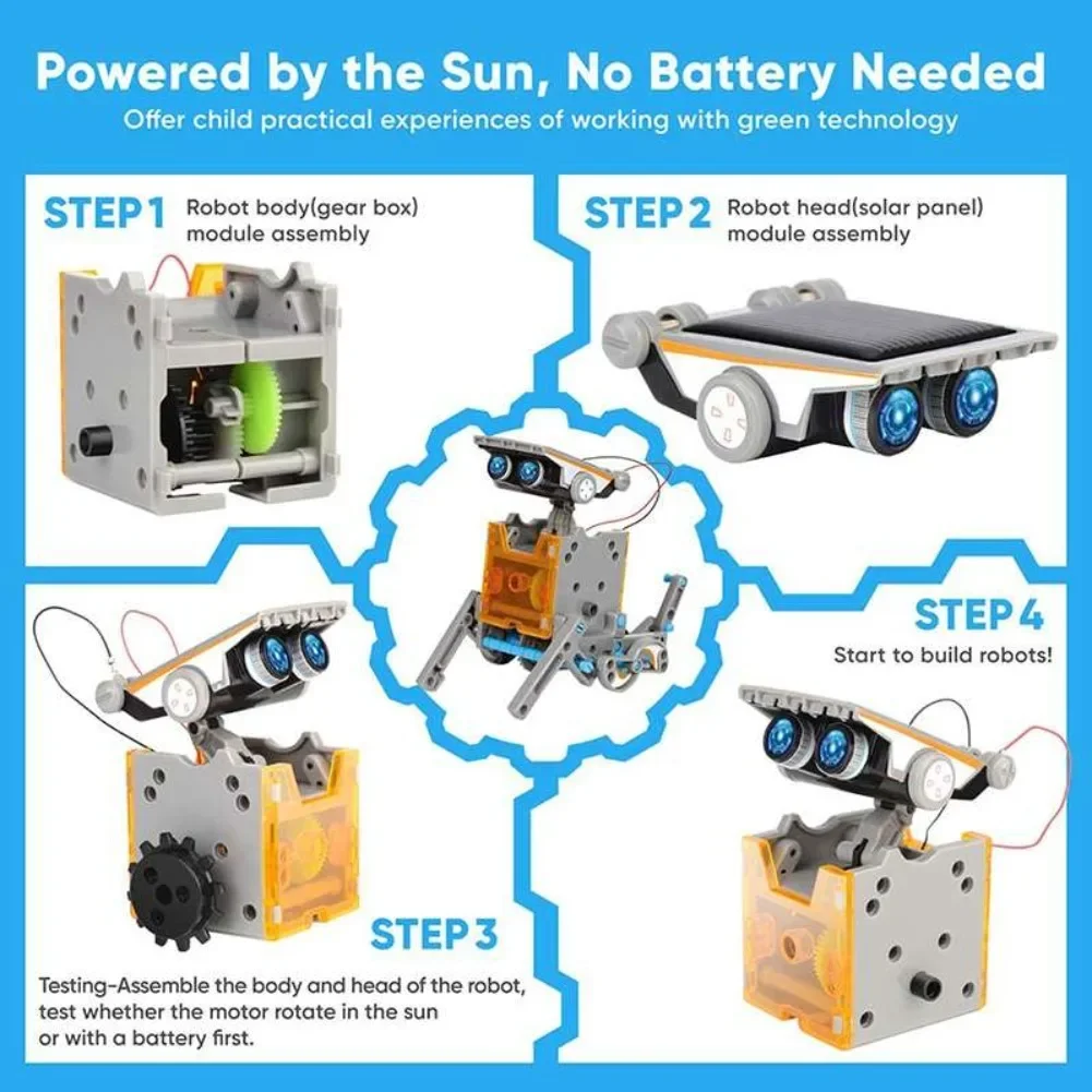 13-in-1 robotwetenschappenset  - Diy Electronics Workshop recensie en prijs